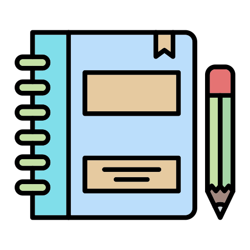 Journal Generic Outline Color icon