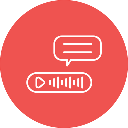 Voice message Generic Flat icon