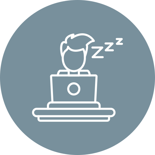 眠る Generic Flat icon