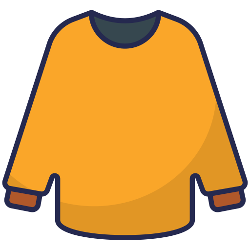 sweatshirt Generic Outline Color icoon