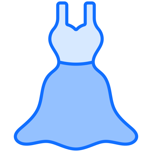 드레스 Generic Blue icon