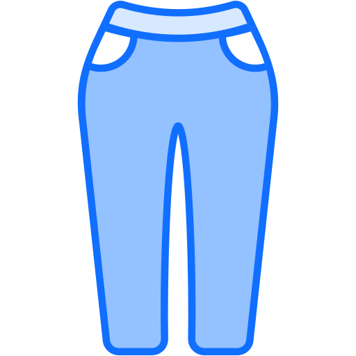 jeans Generic Blue Ícone