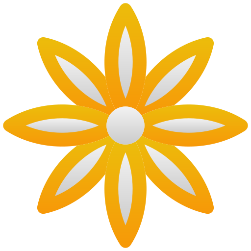 słonecznik Generic Flat Gradient ikona