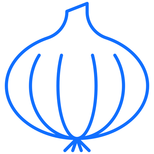 Onion Generic Blue icon