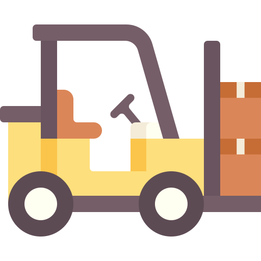 Forklift Special Flat icon