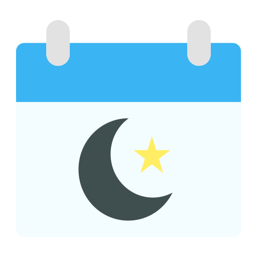 luna e stelle Generic Flat icona