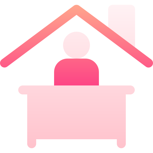 tareas para el hogar Basic Gradient Gradient icono