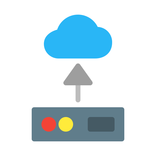 cloud-speicher Generic Flat icon