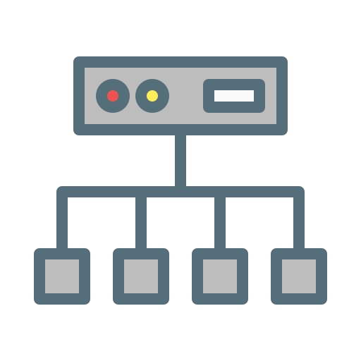 base de datos Generic Outline Color icono