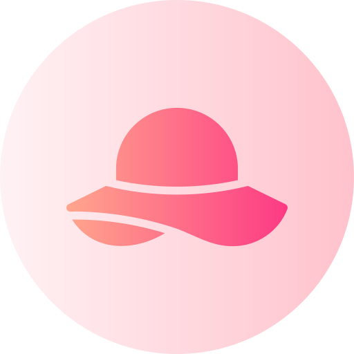 kapelusz pameli Generic Flat Gradient ikona