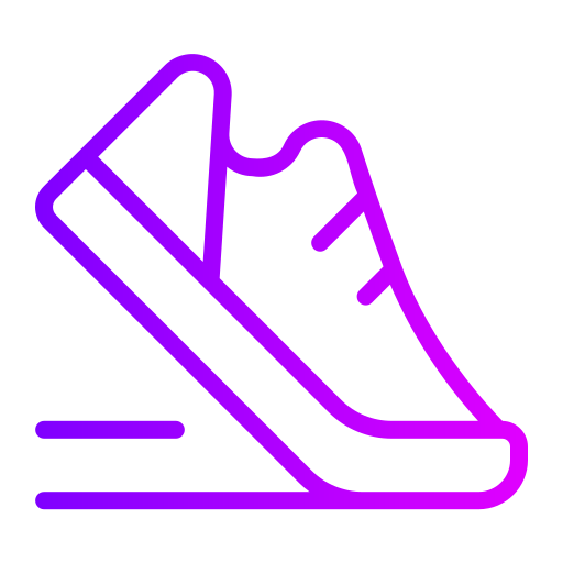 scarpa da ginnastica Generic Gradient icona