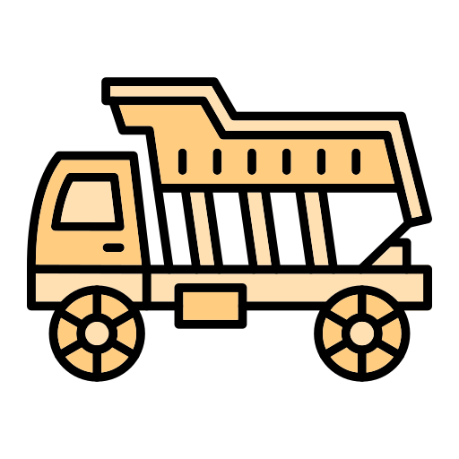 Toy truck Generic Outline Color icon