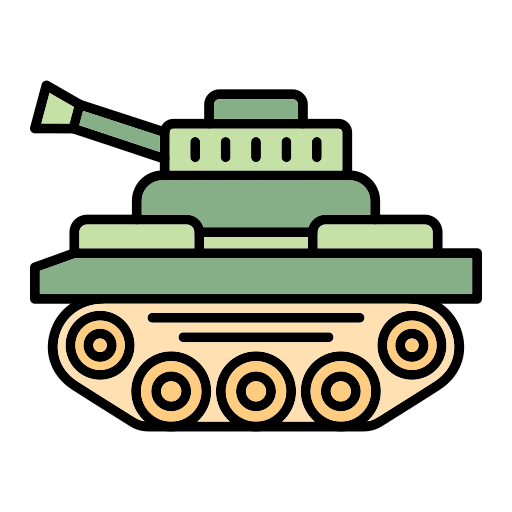 Tank Generic Outline Color icon