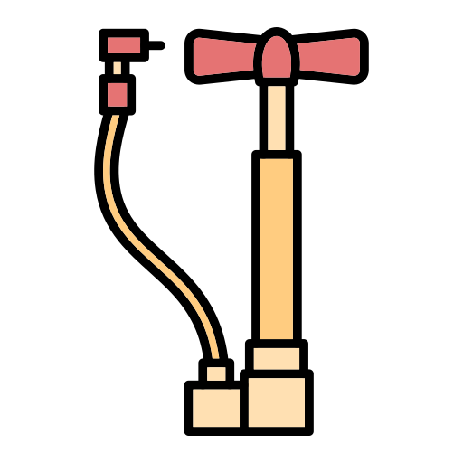 Air pump Generic Outline Color icon