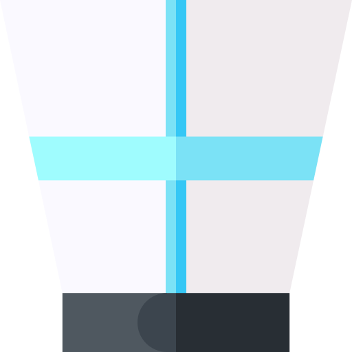 cuello isabelino Basic Straight Flat icono