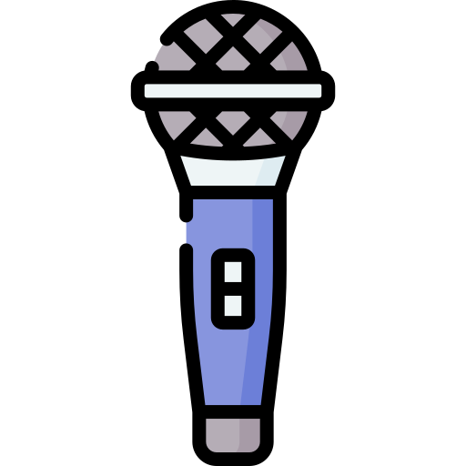 microphone Special Lineal color Icône