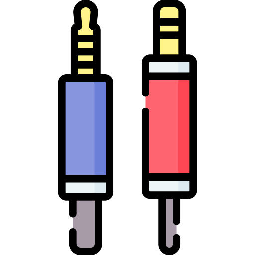 Jack cable Special Lineal color icon