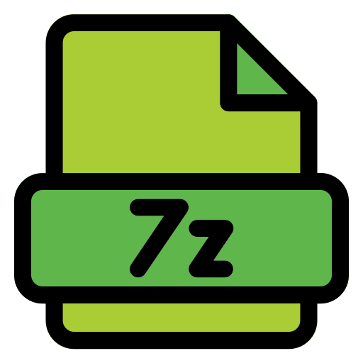 7z Generic Outline Color icono