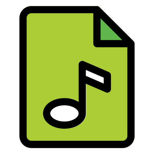 audio Generic Outline Color icono