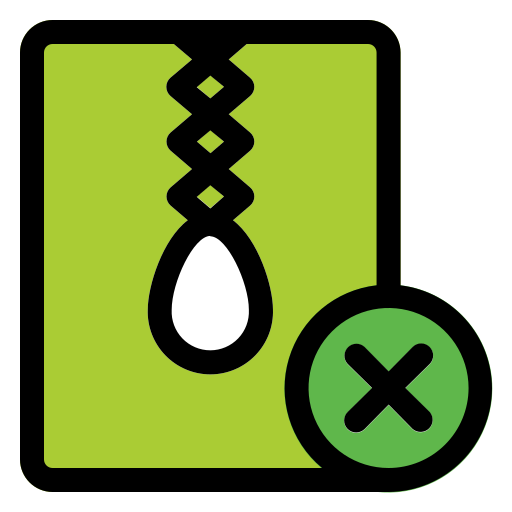 Zip file format Generic Outline Color icon