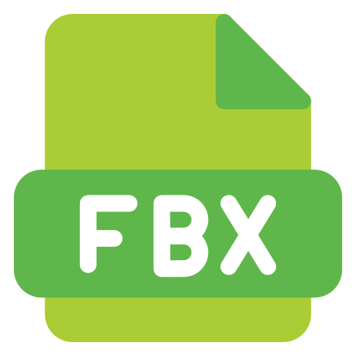 fbx Generic Flat Ícone