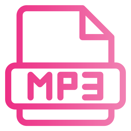 mp3 Generic Gradient icono