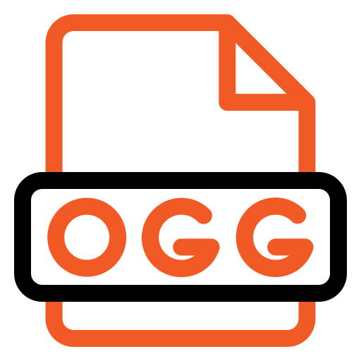 Ogg Generic Outline Color icon