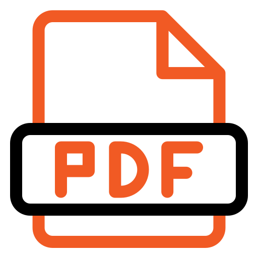 Pdf Generic Outline Color icon