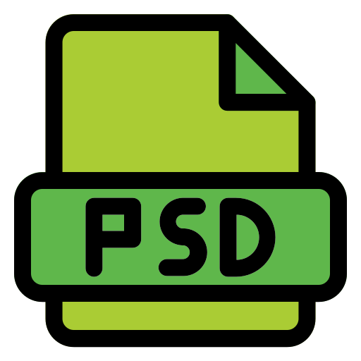 psd Generic Outline Color icono