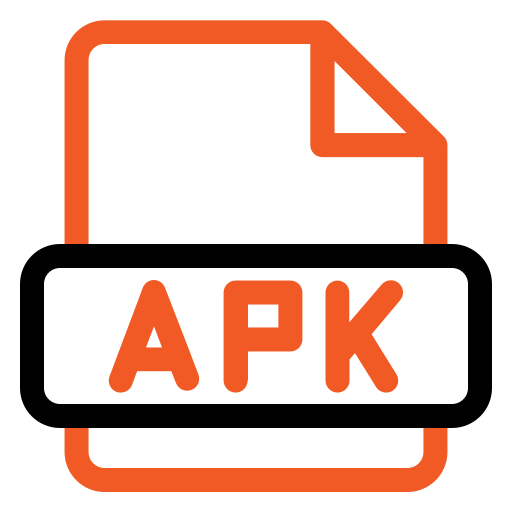 Apk Generic Outline Color icon