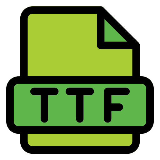 ttf Generic Outline Color icoon