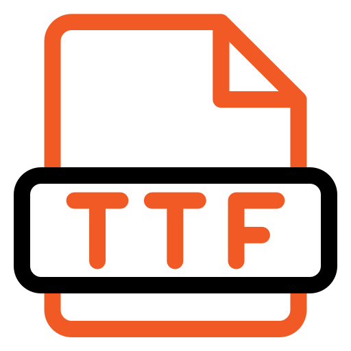 ttf Generic Outline Color icoon