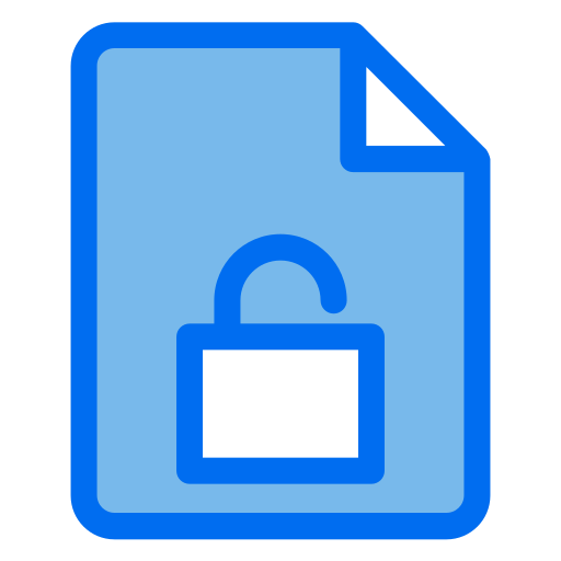 파일 Generic Blue icon