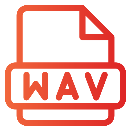 wav Generic Gradient icon
