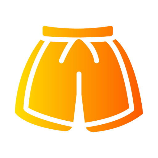 shorts de baño Generic Flat Gradient icono