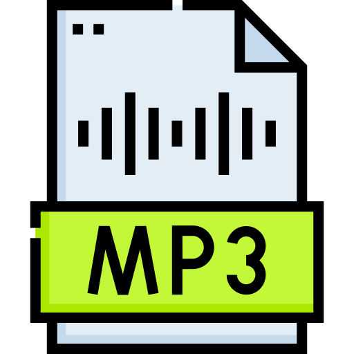 mp3 Detailed Straight Lineal color Ícone