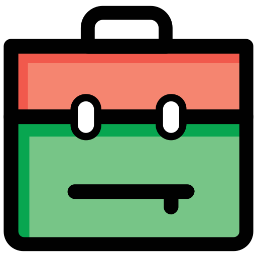 schulranzen Generic Outline Color icon