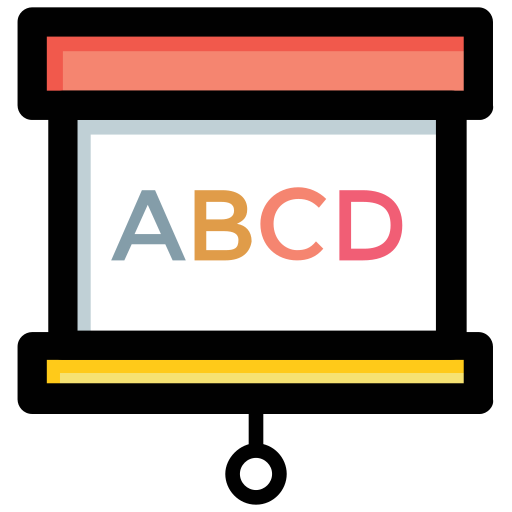 alfabet Generic Outline Color ikona