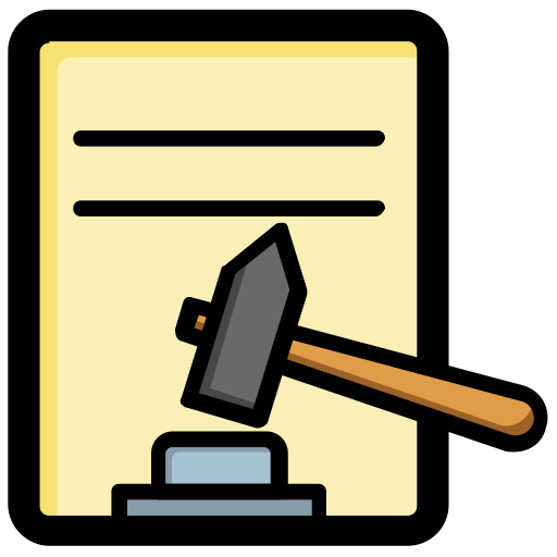 documento legal Generic Outline Color icono