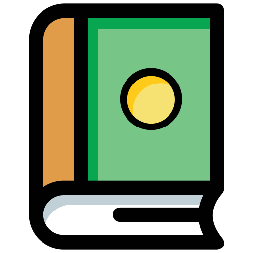 Book Generic Outline Color icon