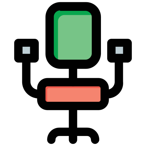 drehstuhl Generic Outline Color icon