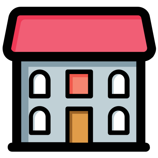 学校 Generic Outline Color icon