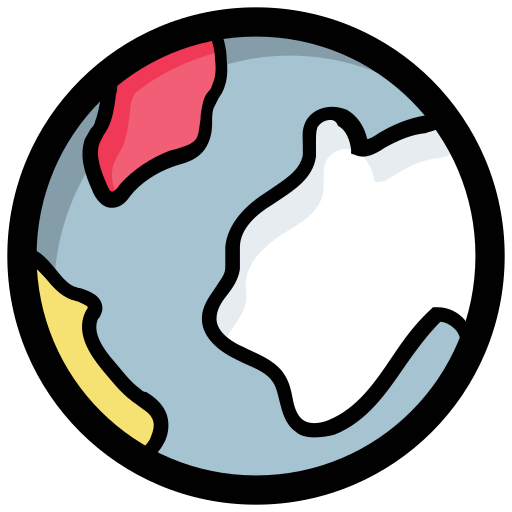지구 지구 Generic Outline Color icon