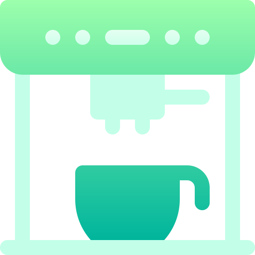 커피 머신 Basic Gradient Gradient icon