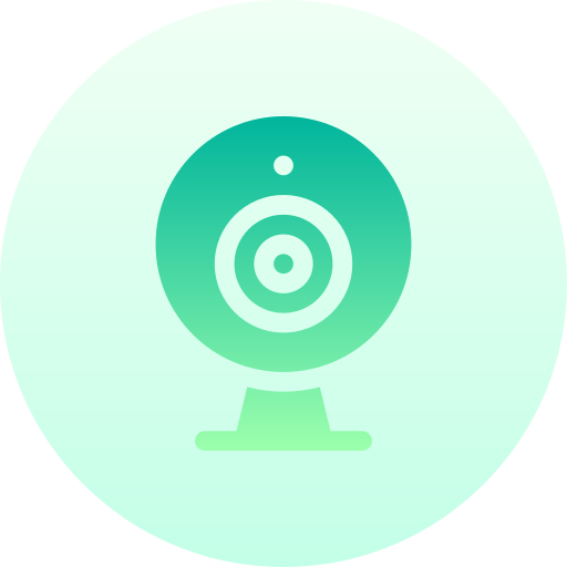 Веб-камера Basic Gradient Circular иконка