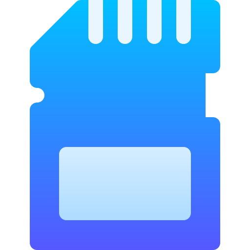 sd 카드 Basic Gradient Gradient icon