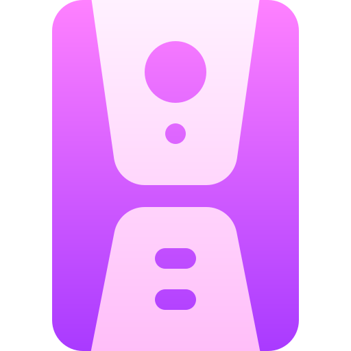 computadora personal Basic Gradient Gradient icono