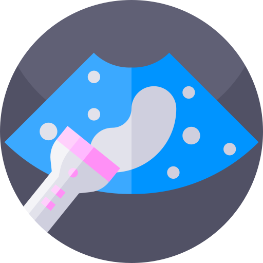 Pregnancy Geometric Flat Circular Flat icon