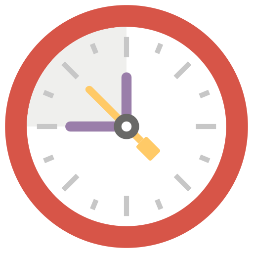 reloj Generic Flat icono