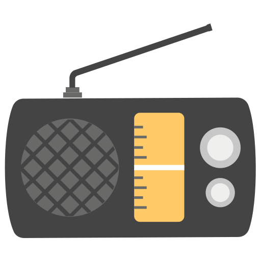 caja de radio Generic Flat icono